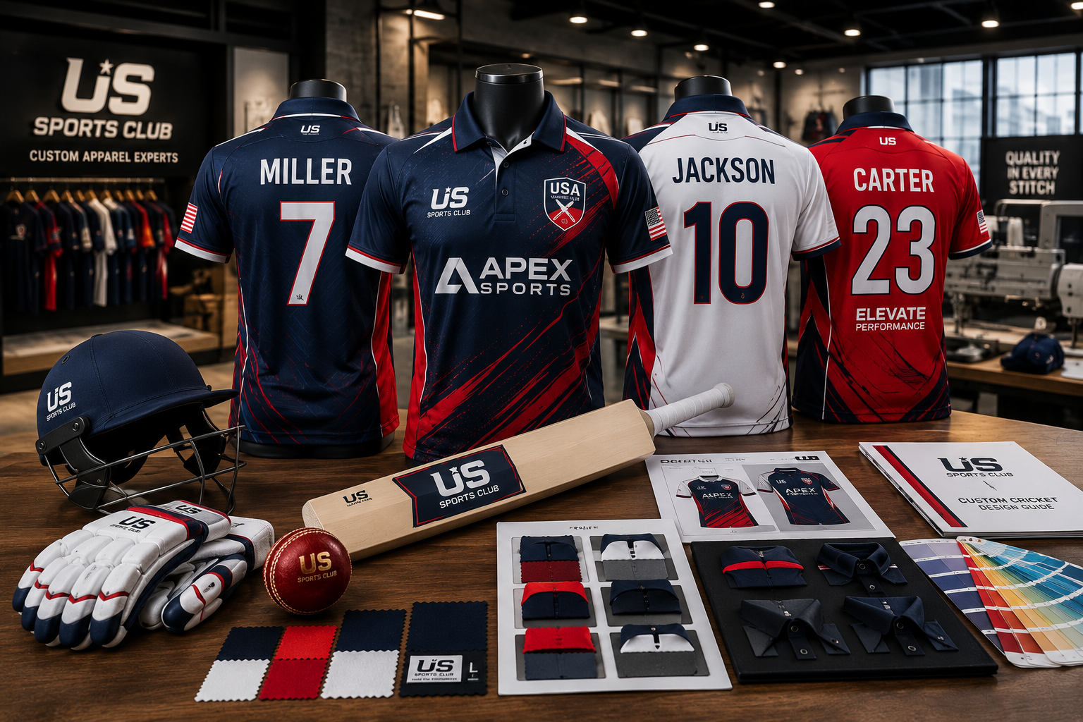 Custom Cricket Jerseys for Clubs: The Complete Ordering Guide