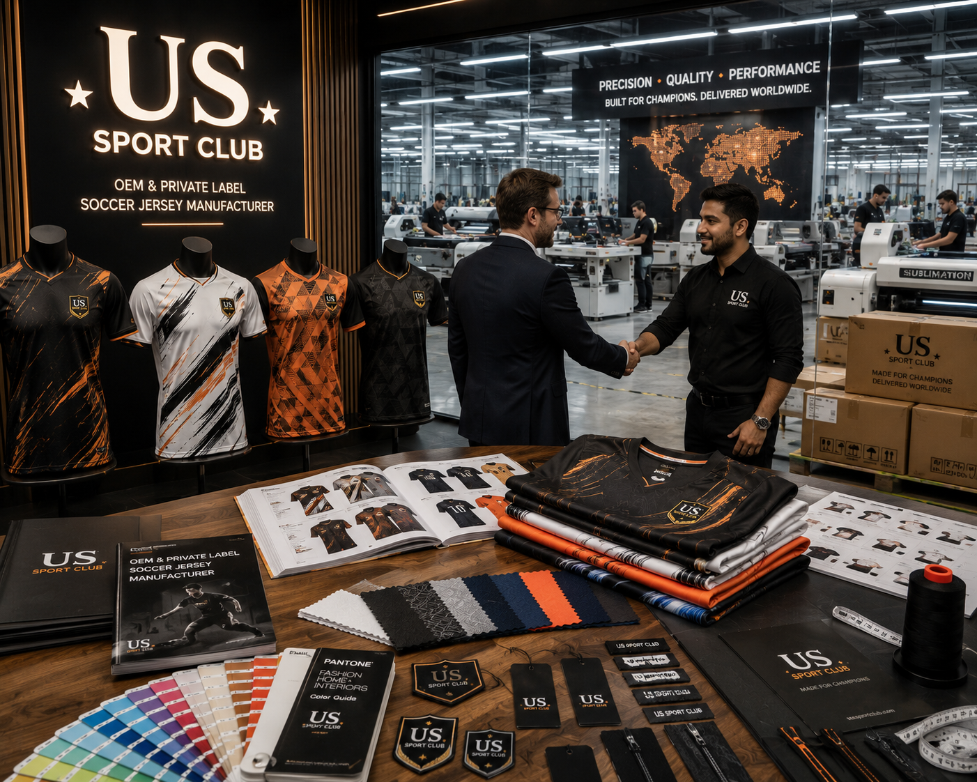 Soccer Jersey Manufacturer: The Complete OEM & Private Label Guide for Sports Brands (2026)