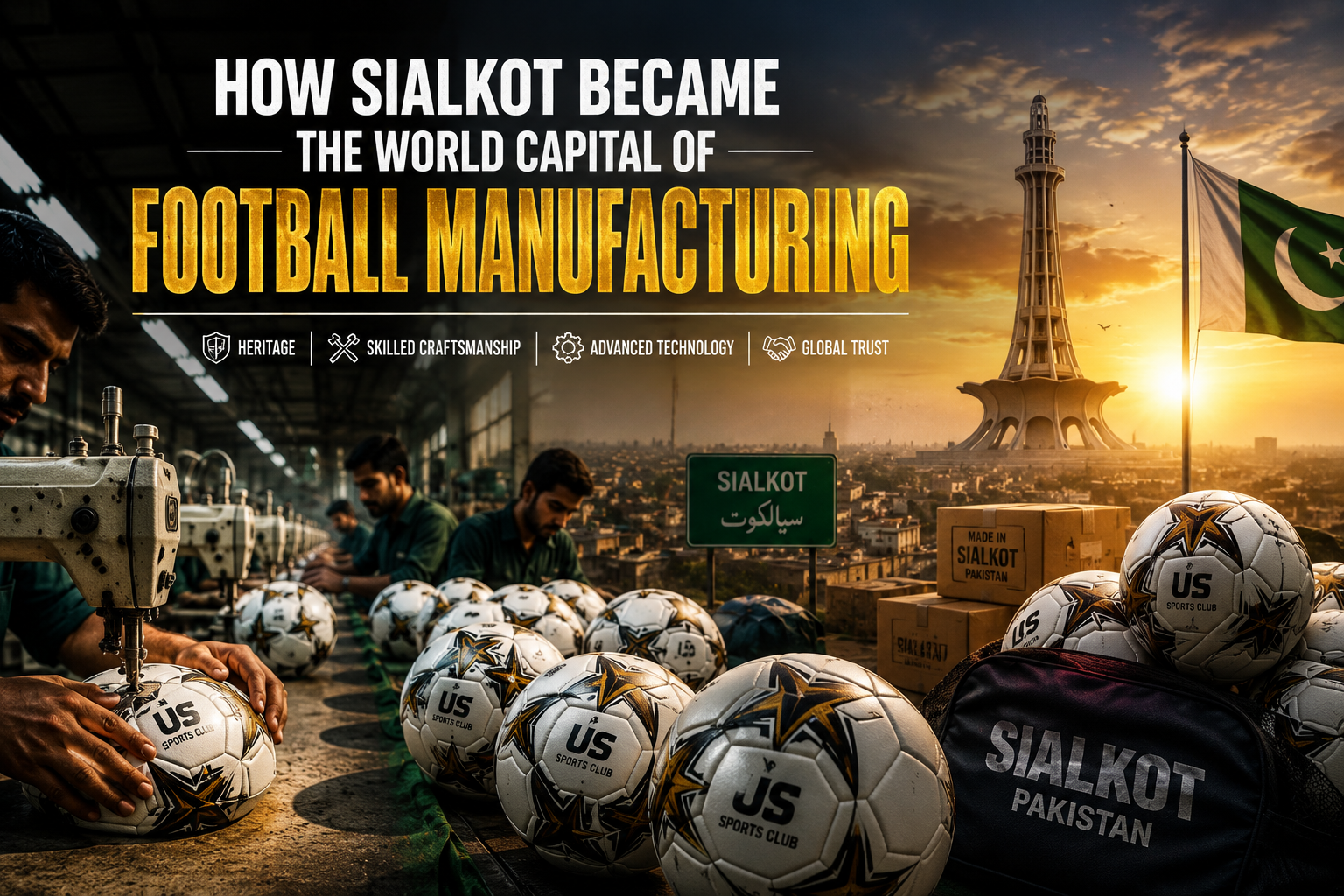 How Sialkot Became the World Capital of Football Manufacturing