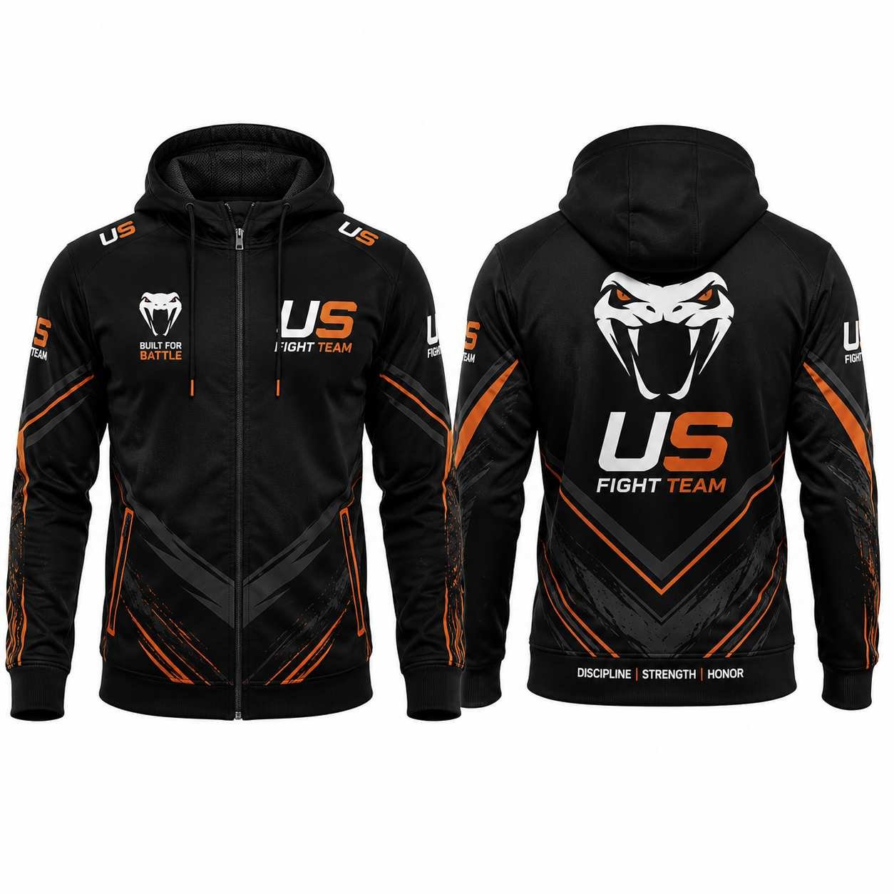Custom Fight Team Walkout Jackets & Hoodies