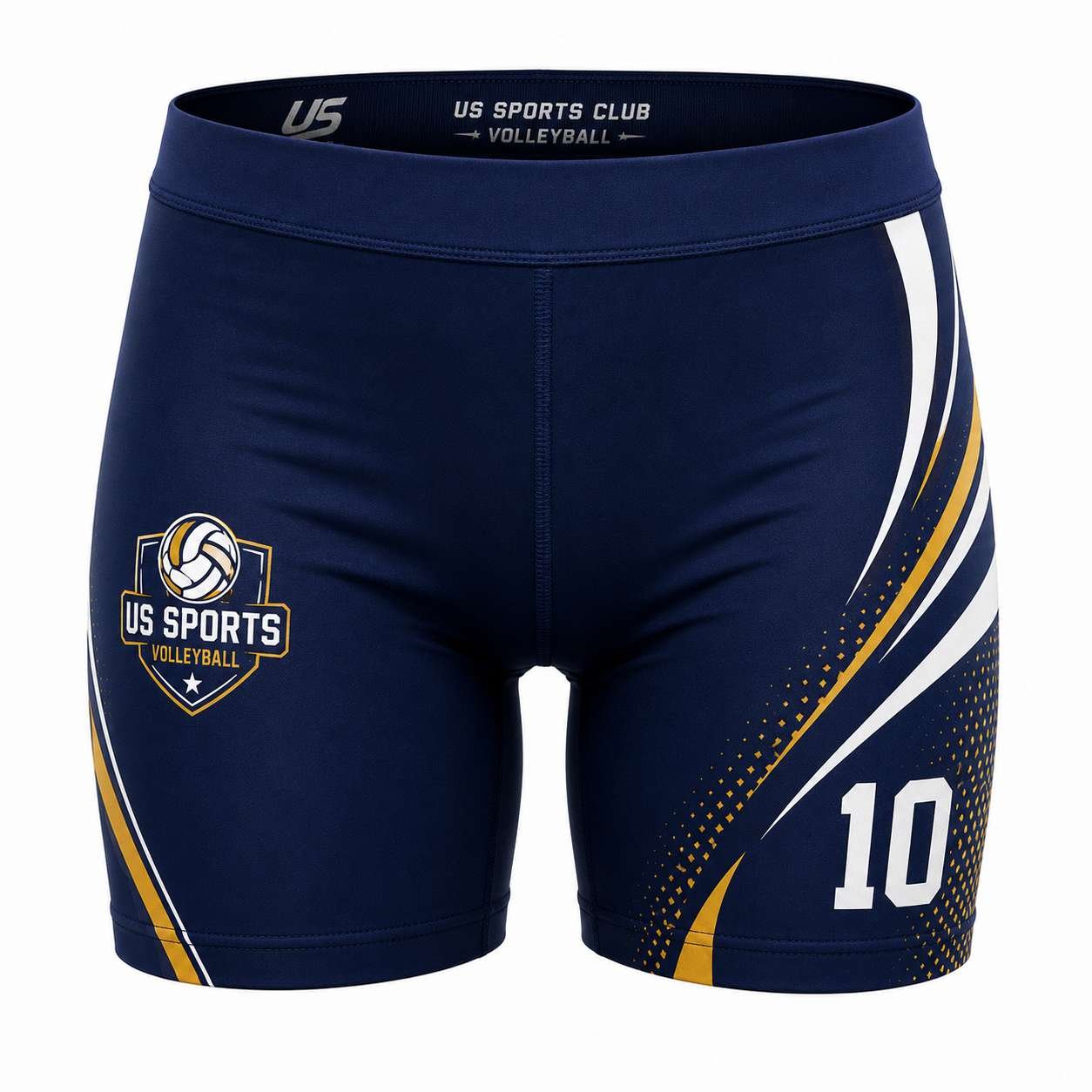Custom Volleyball Shorts — Compression & Team Fit