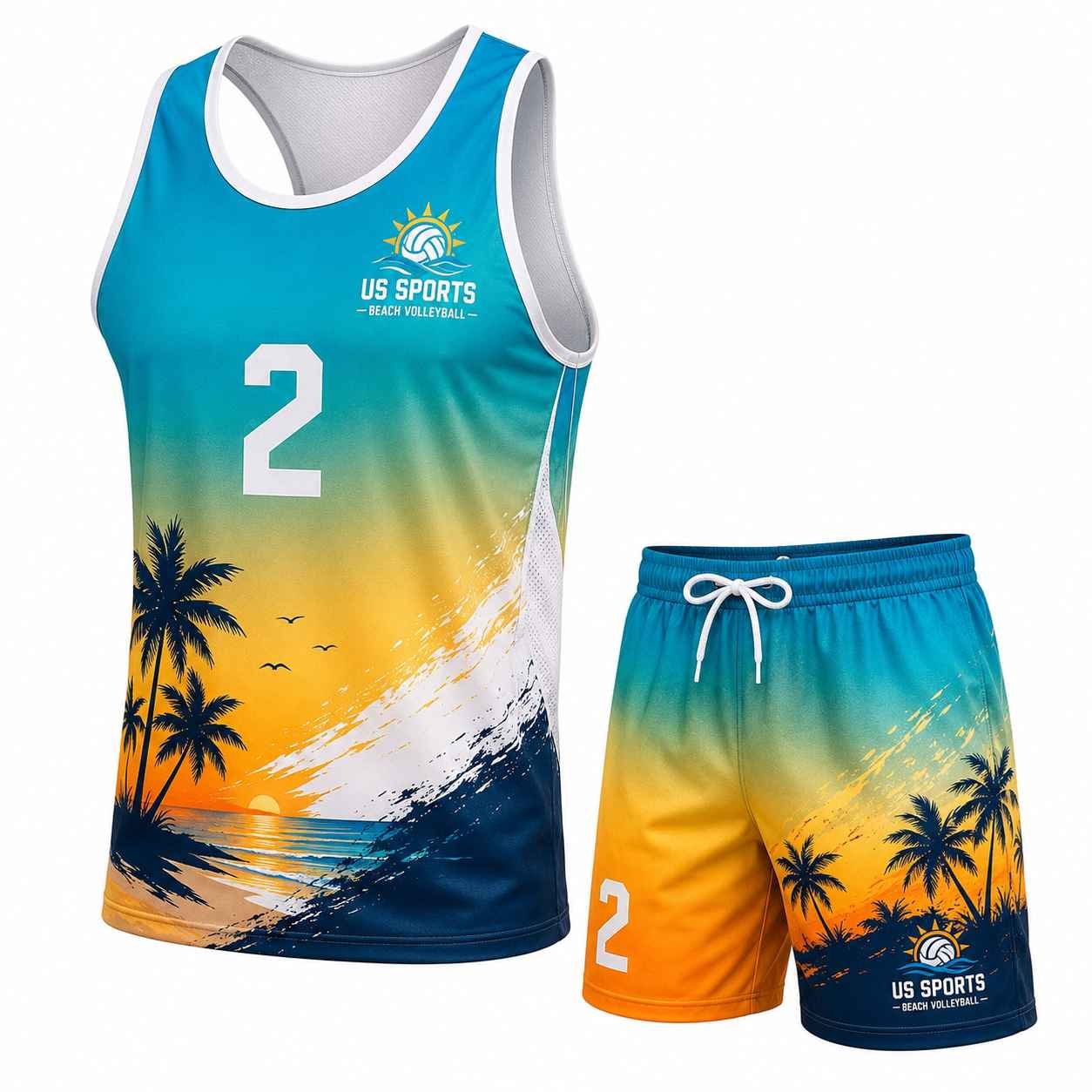Custom Beach Volleyball Uniforms — Sand & Sun Performance Wear