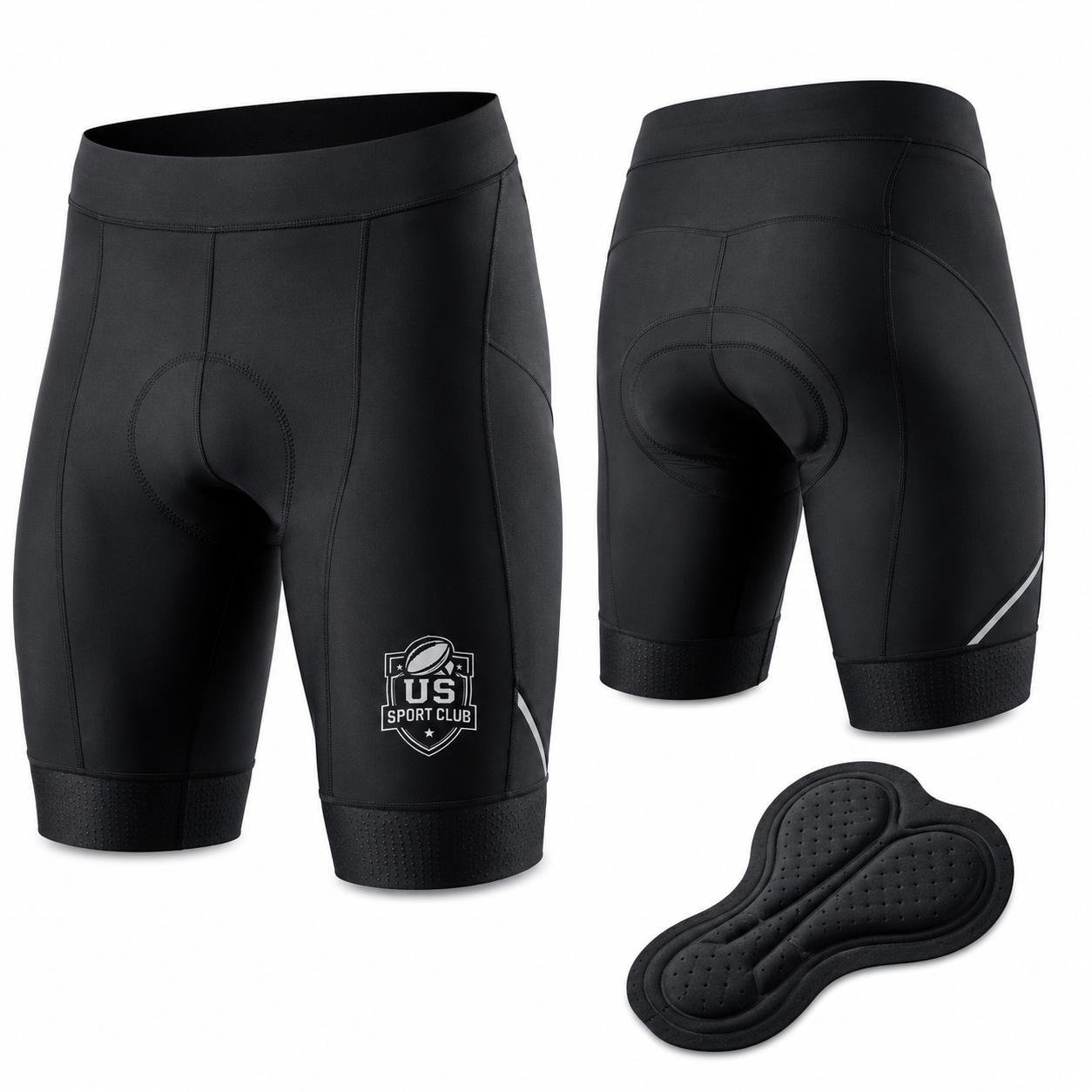Custom Cycling Shorts — Waistband Fit with Chamois