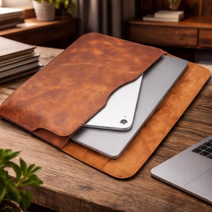 Leather Laptop Sleeve | Premium Genuine Leather Laptop Case Manufacturer