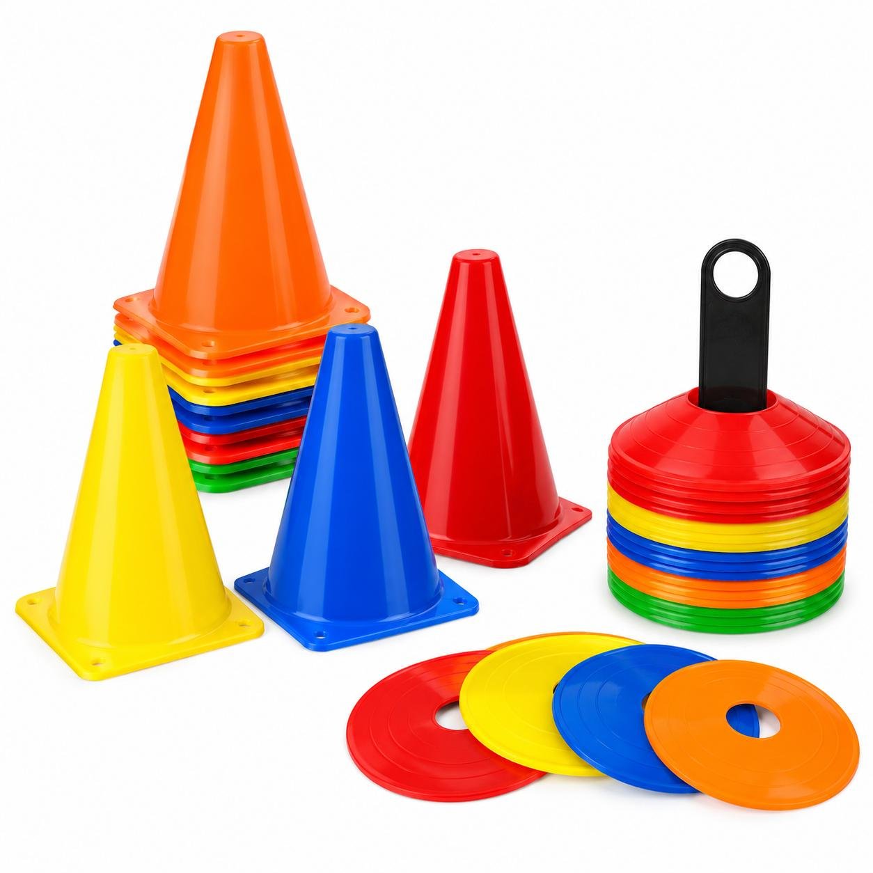 Training Cones & Marker Discs Manufacturer & Supplier | Custom Soccer Training Equipment