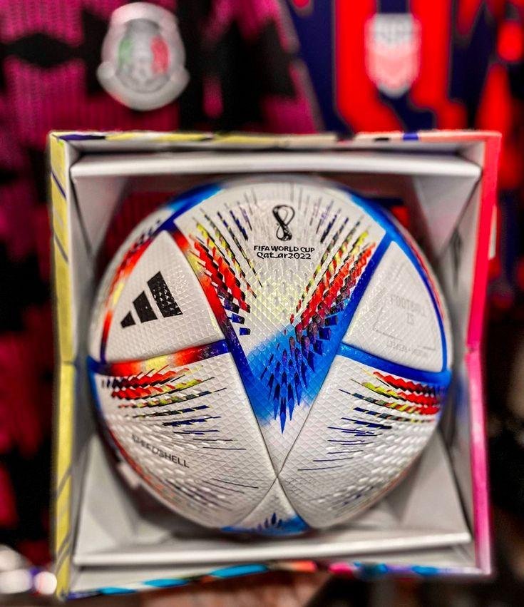 Adidas Al Rihla 2022 Official Match Style Soccer Ball – Premium World Cup Football