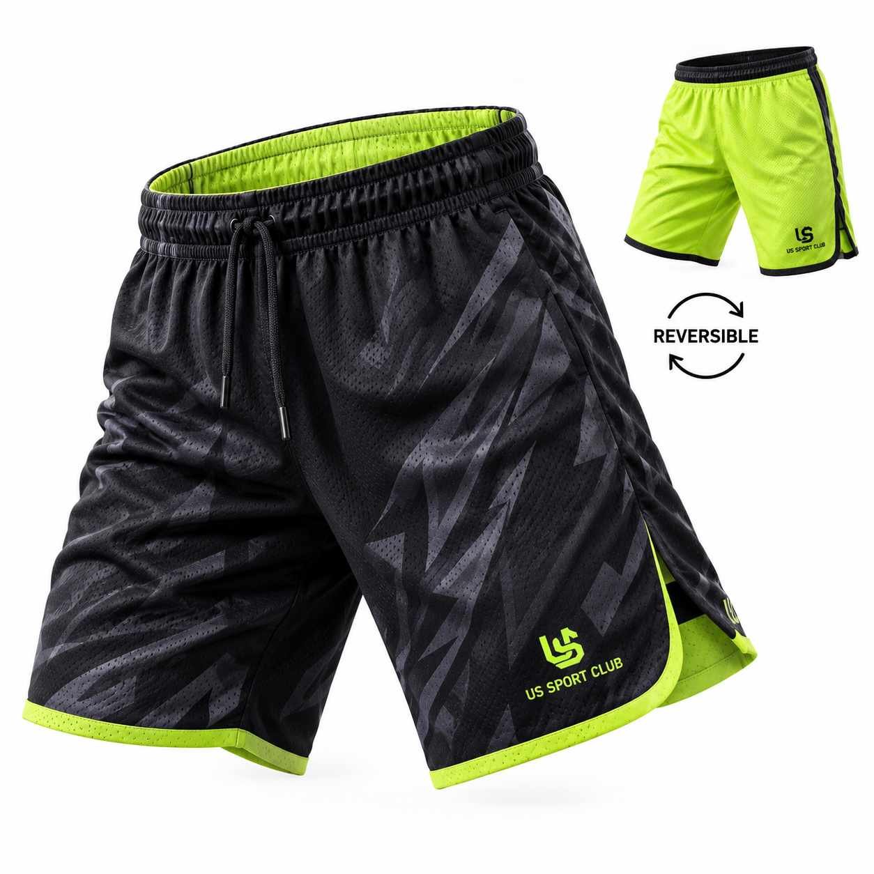 Custom Reversible Soccer Shorts Manufacturer & Supplier | OEM Sportswear
