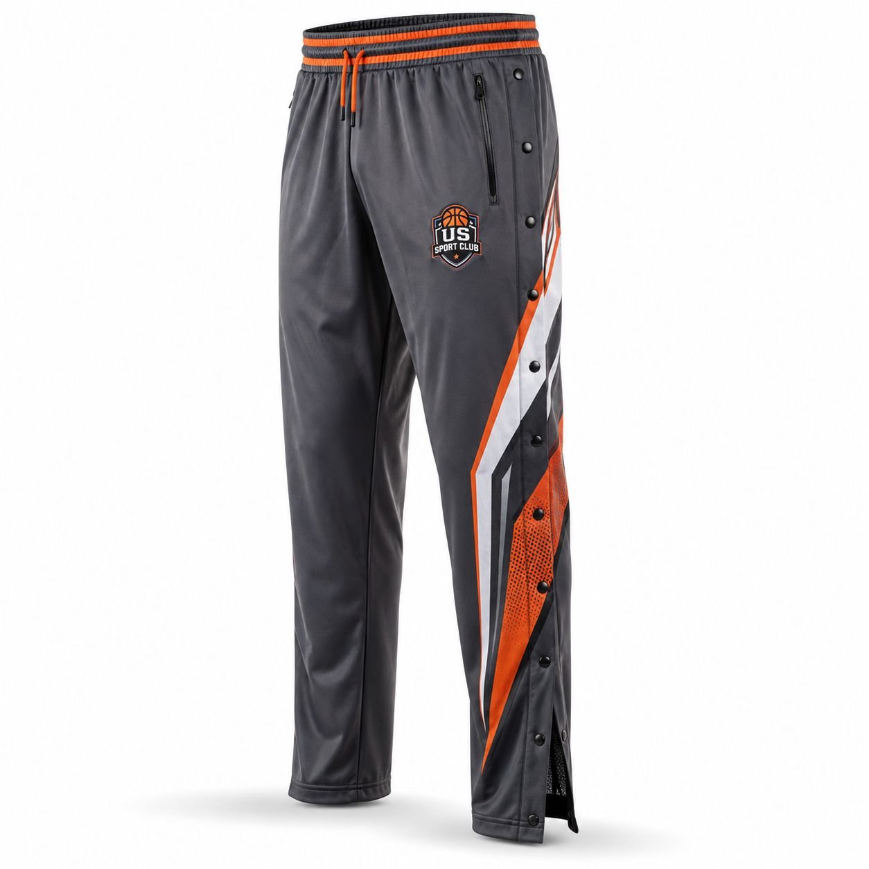 Custom Basketball Tear-Away Pants Manufacturer